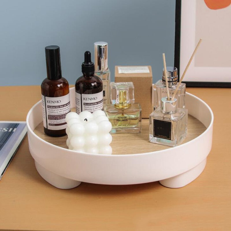 Nordic entrance Portrait decoration Modern simple household decorations Luxury tray desktop storage ins