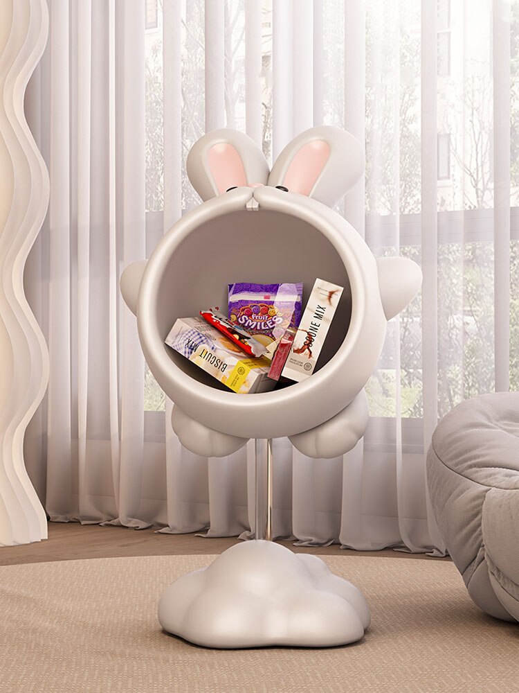 Nordic Home Decor Rabbit Statue Living Room Decoration Storage Sofa Side Table Home Decoration Accessories Sculptures Figurines