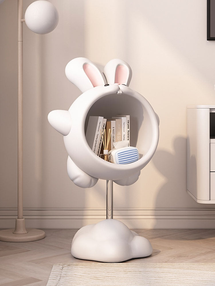 Nordic Home Decor Rabbit Statue Living Room Decoration Storage Sofa Side Table Home Decoration Accessories Sculptures Figurines