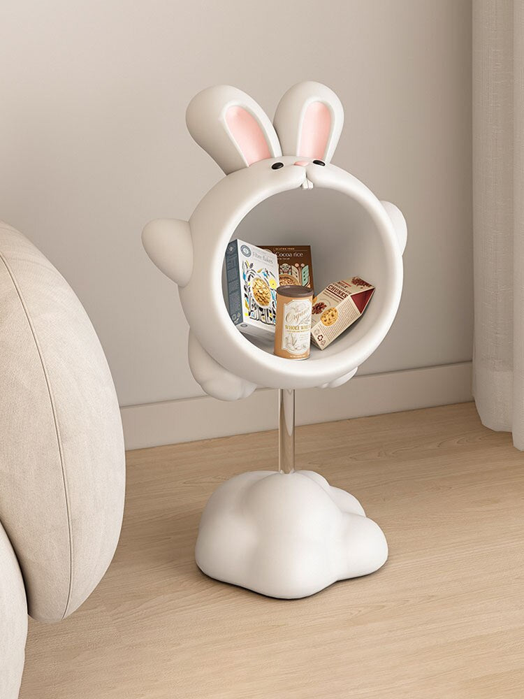 Nordic Home Decor Rabbit Statue Living Room Decoration Storage Sofa Side Table Home Decoration Accessories Sculptures Figurines
