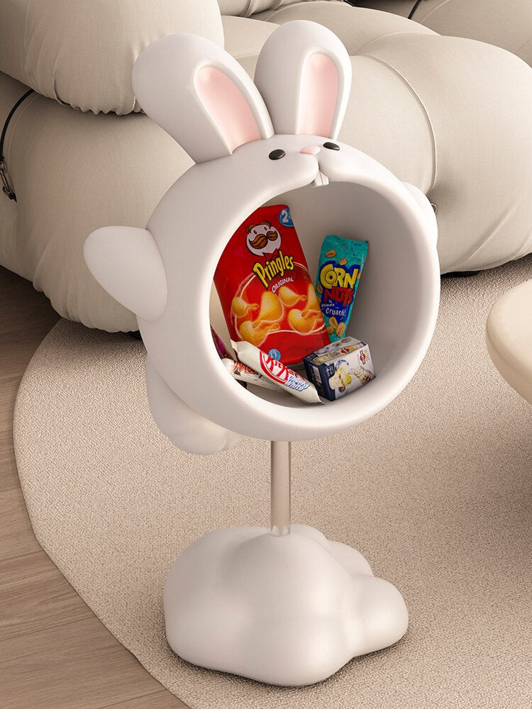 Nordic Home Decor Rabbit Statue Living Room Decoration Storage Sofa Side Table Home Decoration Accessories Sculptures Figurines